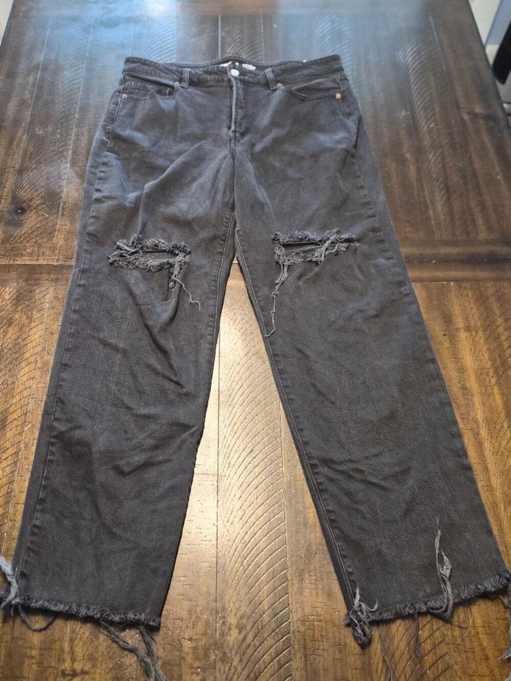 Old Navy High Rise O.G. Loose Secret Smooth Pockets Denim Jeans Size 14 G264